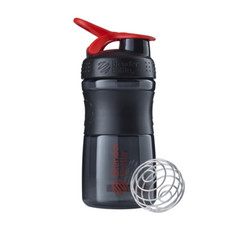 Шейкер BlenderBottle SportMixer 591ml Black-Red BB-SM20-BRED