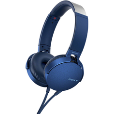 Гарнитура Sony MDR-XB550AP Blue