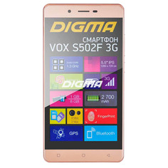 Сотовый телефон Digma Vox S502F 3G Gold