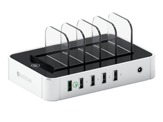 Зарядное устройство Satechi 5-Port USB Charging Station Dock White B0170L326A