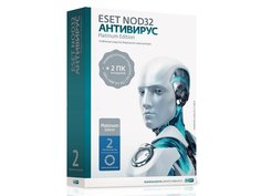 Программное обеспечение ESET NOD32 Антивирус Platinum Edition 1Dt 2year NOD32-ENA-NS-BOX-2-1