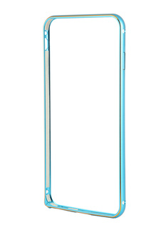Аксессуар Чехол-бампер Ainy for iPhone 6 Plus Blue QC-A014N