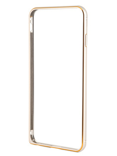 Аксессуар Чехол-бампер Ainy for iPhone 6 Plus Silver QC-A014Q