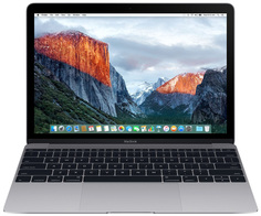 Ноутбук APPLE MacBook 12 MLH72RU/A Grey Space (Intel Core m3 1.1 GHz/8192Mb/256Gb/Intel HD Graphics/Wi-Fi/Bluetooth/Cam/12.0/2304x1440/Mac OS X)