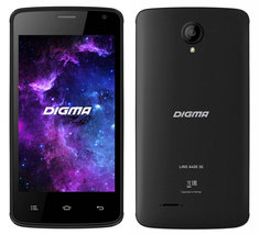 Сотовый телефон Digma Linx A400 3G Graphite