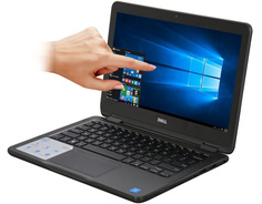 Ноутбук Dell Inspiron 3168 3168-8766 (Intel Pentium N3710 1.6 GHz/4096Mb/500Gb/No ODD/Intel HD Graphics/Wi-Fi/Bluetooth/Cam/11.6/1366x768/Touchscreen/Windows 10 64-bit)