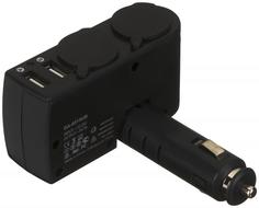 Аксессуар Ginzzu GA-4515UB 2xUSB 3100mA Black