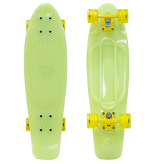 Скейт Y-SCOO Big Fishskateboard Glow 27 Yellow-Yellow 402E-Y