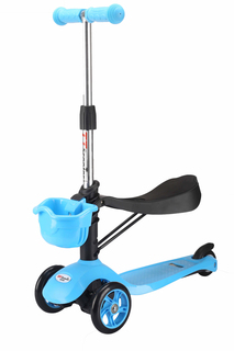 Самокат Tech Team Sky Scooter Blue