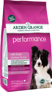 Корм Arden Grange Adult Dog Performance 2kg для взрослых активных собак AG609289