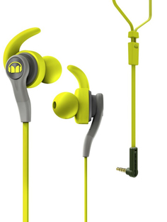 Гарнитура Monster iSport Compete In-Ear Green 137084-00