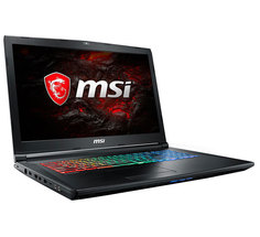 Ноутбук MSI GP72 7REX-676XRU 9S7-1799B3-676 (Intel Core i7-7700HQ 2.8 GHz/8192Mb/1000Gb/DVD-RW/nVidia GeForce GTX 1050Ti 4096Mb/Wi-Fi/Cam/17.3/1920x1080/DOS)