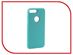 Аксессуар Чехол ROCK Touch Series Silicone для iPhone 7 Plus RPC1153 Light Blue
