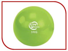 Медбол Lite Weights 3кг Light Green 1703LW