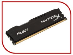 Модуль памяти Kingston HyperX Fury Black DDR3 DIMM 1866MHz PC3-15000 CL10 - 8Gb HX318C10FB/8