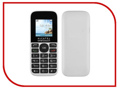 Сотовый телефон Alcatel OneTouch 1016D Pure White