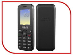 Сотовый телефон Alcatel OneTouch 1016D Volcano Black