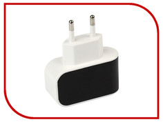 Зарядное устройство SmartBuy Color Charge 1xUSB универсальное Black SBP-8000