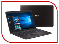 Ноутбук ASUS X756UQ-TY232T 90NB0C31-M02550 (Intel Core i5-6200U 2.3 GHz/4096Mb/1000Gb/DVD-RW/nVidia GeForce 940MX 2048Mb/Wi-Fi/Bluetooth/Cam/17.3/1600x900/Windows 10 64-bit)