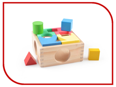 Сортер Мир деревянных игрушек Занимательная коробка Д029