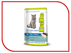 Корм DaDo Пауч с рыбой для стерилизованных кошек DD790077