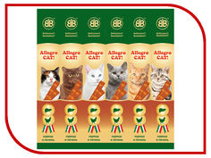 Лакомство B&B Allegro Cat Колбаски Курица/Печень для кошек (6шт) 36450