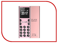 Сотовый телефон Elari NanoPhone C Pink