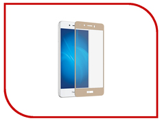 Аксессуар Защитное стекло Huawei Honor 6C DF Fullscreen hwColor-11 Gold
