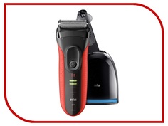 Электробритва Braun 3050cc Black-Red