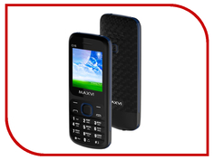 Сотовый телефон Maxvi C15 Black-Blue