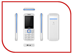 Сотовый телефон Jinga Simple F200n White-Blue
