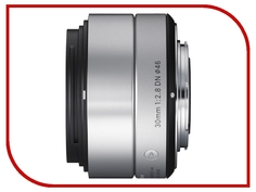 Объектив Sigma Micro 4/3 AF 30 mm F/2.8 DN ART for Micro Four Thirds Silver