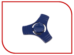 Спиннер Aojiate Toys Finger Spinner Metal with Lines Blue RV573