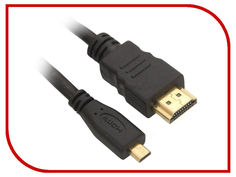 Аксессуар Nexport microHDMI-HDMI 1.8m Black NP-mcHM\HM-RBB-1.8