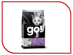 Корм GO! Курица/Индейка/Утка/Лосось 230g для котят и кошек 00789