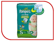 Подгузники Pampers Active Boy Junior 12-18кг 15шт 4015400727026