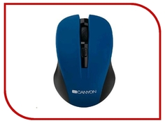 Мышь Canyon CNE-CMSW1BL USB Blue