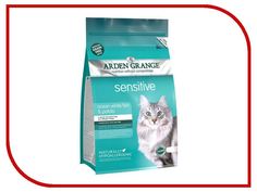 Корм Arden Grange Adult Cat Sensitive 0.4kg для взрослых кошек с деликатным желудком и чувствительной кожей AG618236