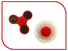 Спиннер Fidget Spinner / Red Line B1 световой узор пластик Red