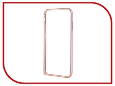 Аксессуар Чехол-бампер Ainy для iPhone 6 Pink QC-A001D