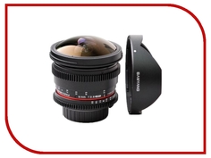 Объектив Samyang Nikon MF 8 mm T3.8 AS IF UMC Fish-eye CS II VDSLR