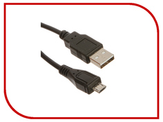 Аксессуар Prolike USB 2.0 Micro 5-pin AM-BM 1m Black PL-MicroUSB2.0-M5P-1
