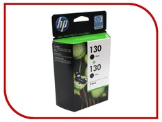 Картридж HP 130 C9504HE 2-pack Black Hewlett Packard