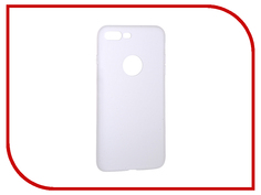 Аксессуар Чехол Krutoff Silicone для iPhone 7 Plus White 11830