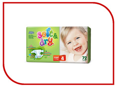 Подгузники Helen Harper Soft & Dry Maxi 7-18кг 72шт 2311342