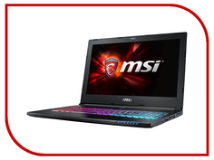 Ноутбук MSI GS60 6QE-232RU 9S7-16H712-232 (Intel Core i5-6300HQ 2.3 GHz/16384Mb/1000Gb/nVidia GeForce 970M 3072Mb/Wi-Fi/Bluetooth/Cam/15.6/1920x1080/Windows 10 64-bit)