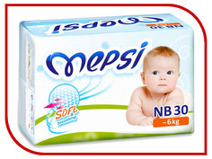 Подгузники Mepsi Premium NB 0-6кг 30шт