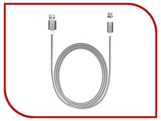 Аксессуар Smarterra QuickJack USB 2.0 / microUSB White - магнитный кабель