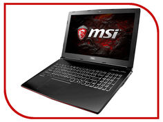 Ноутбук MSI GP62M 7RD-663RU 9S7-16J972-663 (Intel Core i5-7300HQ 2.5 GHz/8192Mb/1000Gb/nVidia GeForce GTX 1050 2048Mb/Wi-Fi/Bluetooth/Cam/15.6/1920x1080/Windows 10 64-bit)