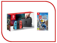 Игровая приставка Nintendo Switch Grey + LEGO City Undercover